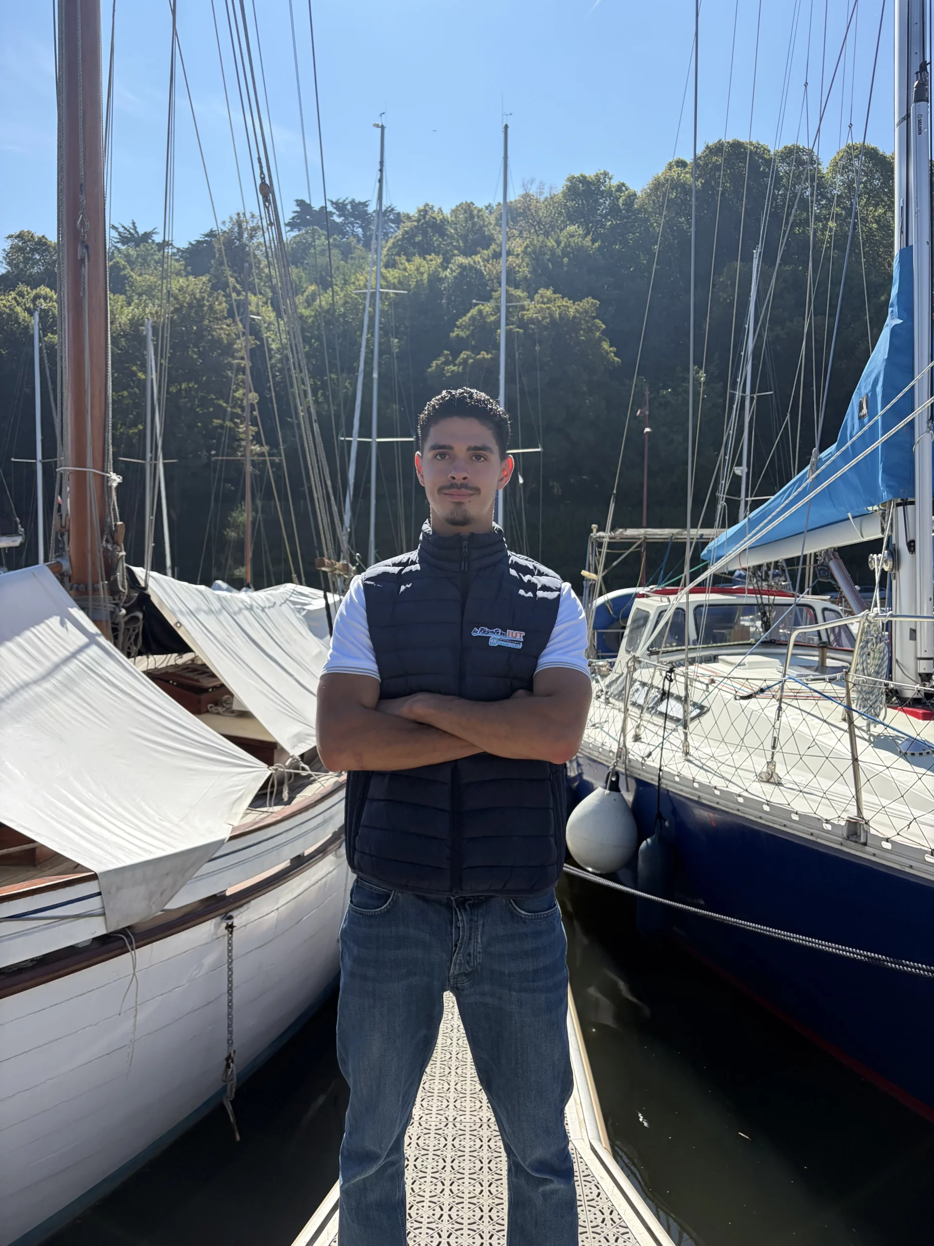 Yanis Sadraoui, chef de projet prospection de la Régate des IUT 2027