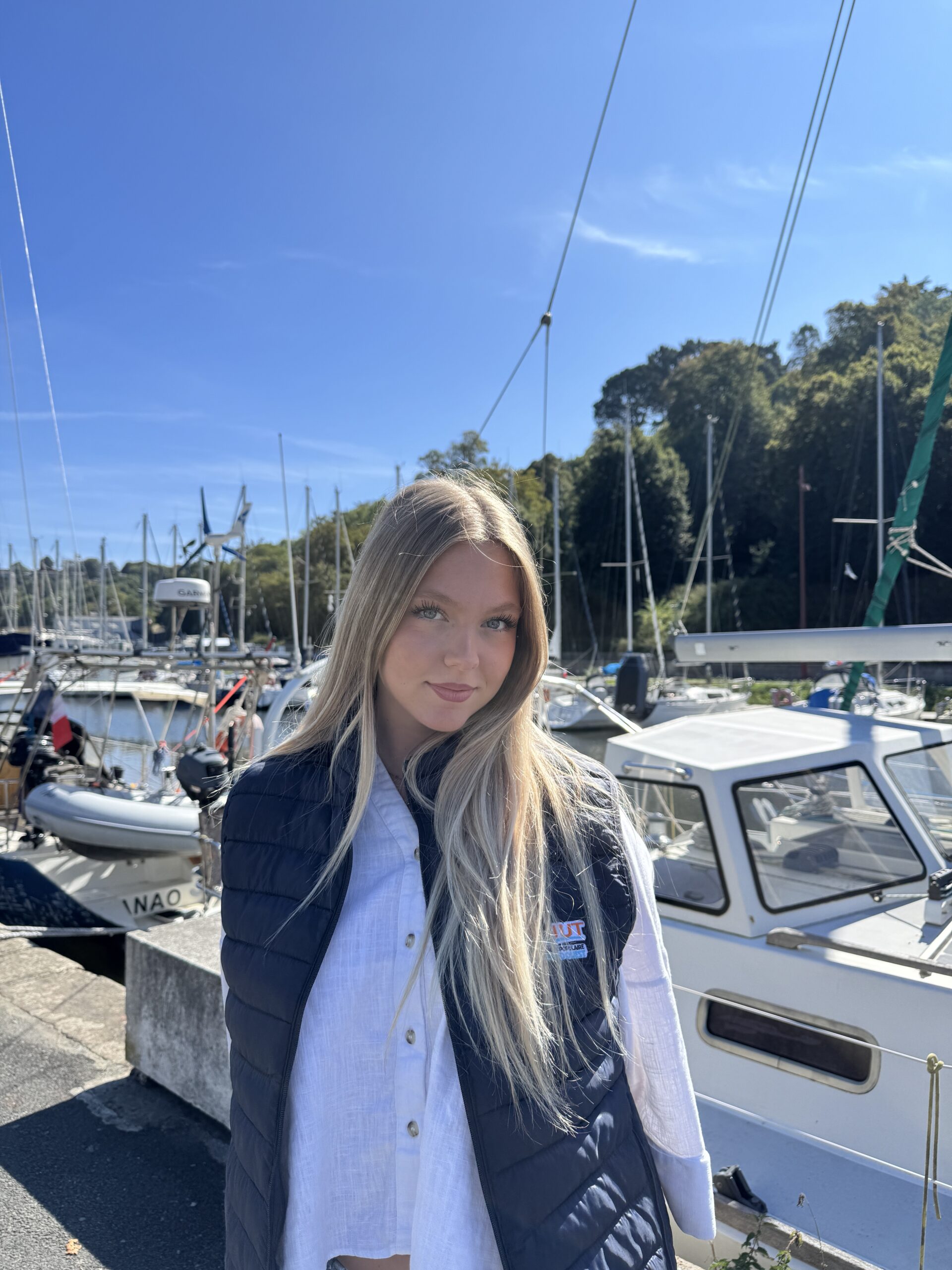 Jade Bourdais-Etiemble, prospectrice de la Régate des IUT 2027